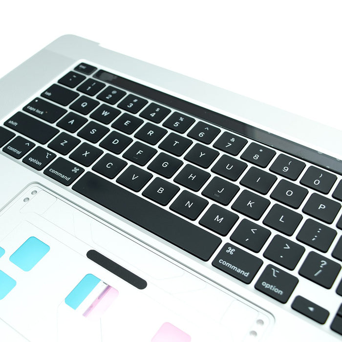 Top Case With Keyboard & Touch Bar For MacBook Pro 16" A2141 (2019) (US Keyboard) - Silver