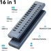 Acasis 16 - Port 10Gbps USB 3.2 Powered Hub - Macfixit Australia