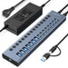 Acasis 16 - Port 10Gbps USB 3.2 Powered Hub - Macfixit Australia