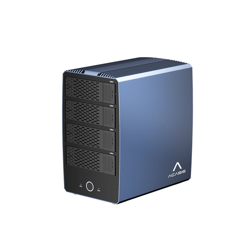 Acasis 40Gbps 6 - Bay Hybrid HDD & NVMe Enclosure (4 HDD + 2 NVMe SSD) - Macfixit Australia