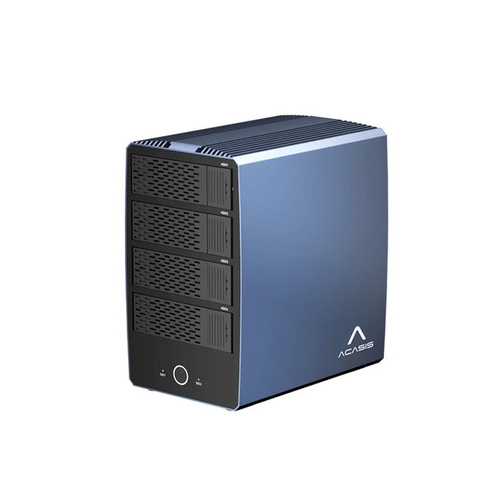 Acasis 40Gbps 6 - Bay Hybrid HDD & NVMe Enclosure (4 HDD + 2 NVMe SSD) - Macfixit Australia