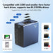 Acasis 40Gbps 6 - Bay Hybrid HDD & NVMe Enclosure (4 HDD + 2 NVMe SSD) - Macfixit Australia