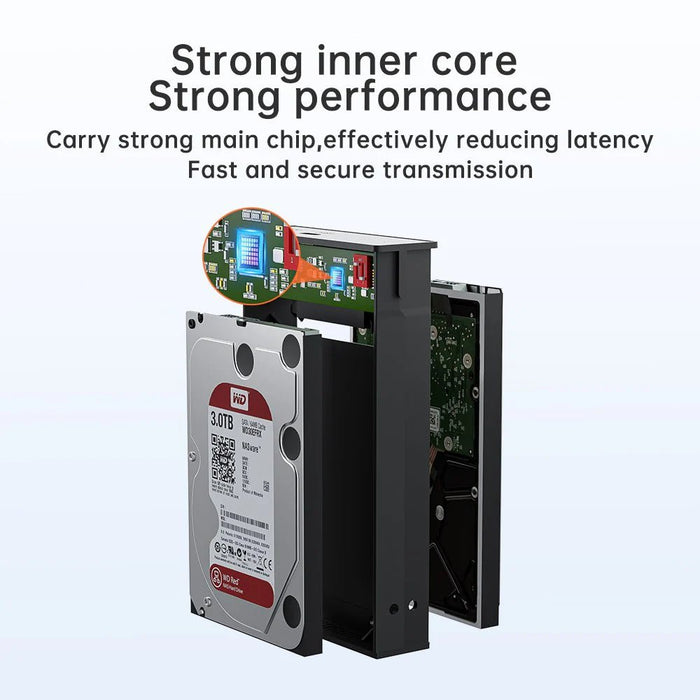 Acasis Dual Bay 2.5 Inch USB - C to SATA HDD SSD RAID Enclosure - Macfixit Australia