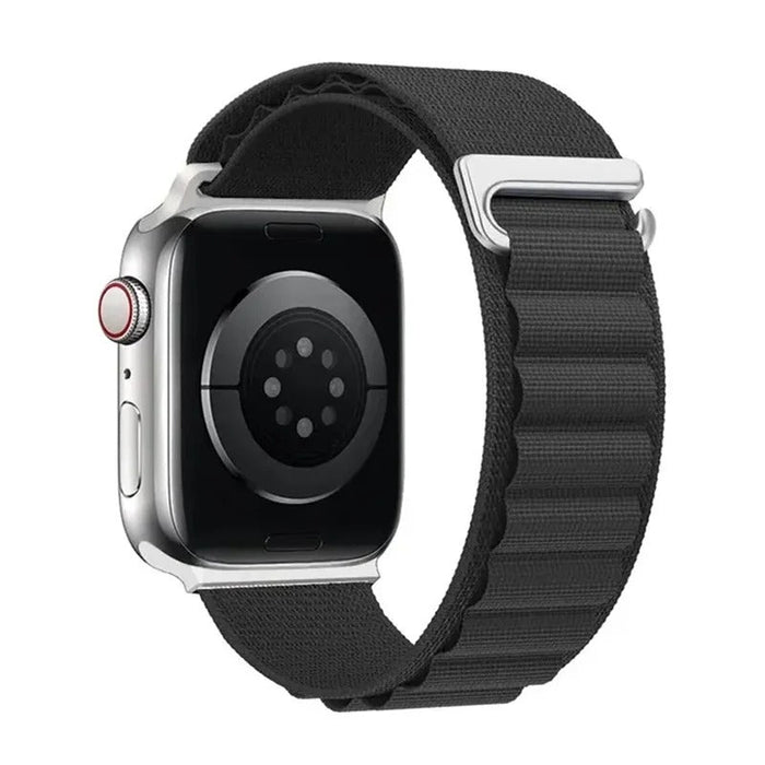 Alpine Loop Band for Apple Watch - Black - Macfixit Australia