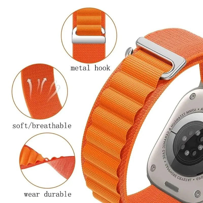 Alpine Loop Band for Apple Watch - Indigo - Macfixit Australia