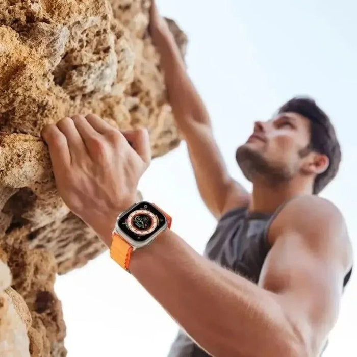 Alpine Loop Band for Apple Watch - Indigo - Macfixit Australia