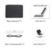 Aluminium Magic Style Keyboard Case for iPad Pro 12.9" (2018–2022) & iPad Air 13" - Wireless Folio Stand - Macfixit Australia