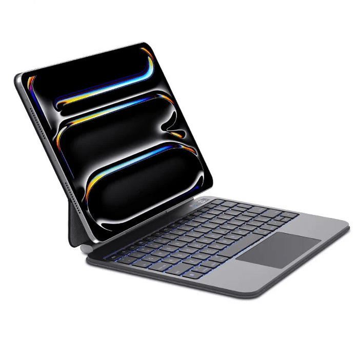 Aluminium Magic Style Keyboard Case for iPad Pro 12.9" (2018–2022) & iPad Air 13" - Wireless Folio Stand - Macfixit Australia