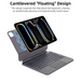 Aluminium Magic Style Keyboard Case for iPad Pro 12.9" (2018–2022) & iPad Air 13" - Wireless Folio Stand - Macfixit Australia