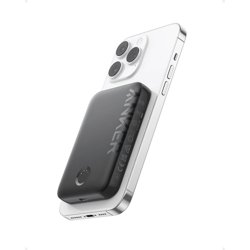 Anker 321 MagGo Battery (PowerCore Magnetic 5K) - Black - Macfixit Australia