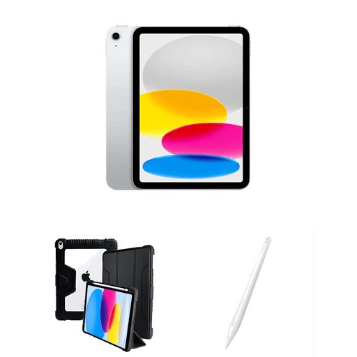 Apple iPad 10th Generation 64GB Wi-Fi Refurbished + Shockproof Case + Stylus Pen Bundle - Macfixit Australia