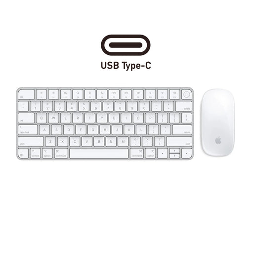 Apple Magic Keyboard and Mouse (USB - C) Combo - Silver - Macfixit Australia