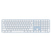 Apple Magic Keyboard with Numeric Keypad and Touch ID (Lightning) - Blue - Macfixit Australia