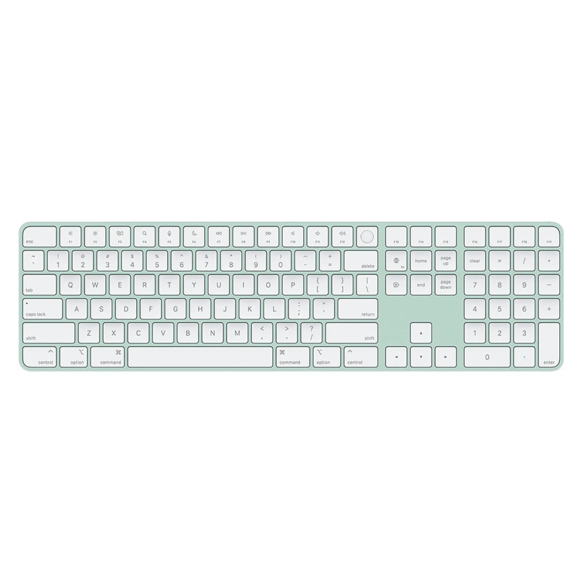 Apple Touch ID Magic Keyboardグリーン ライトニング Apple Magic Keyboard with Numeric Keypad and Touch ID (Lightning