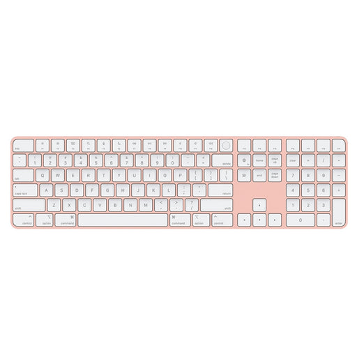 Apple Magic Keyboard with Numeric Keypad and Touch ID (Lightning) - Pink - Macfixit Australia
