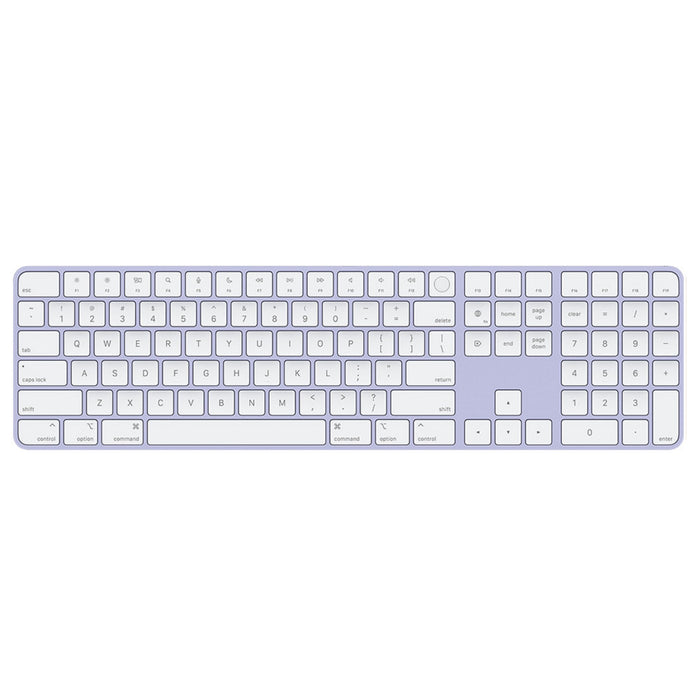 Apple Magic Keyboard with Numeric Keypad and Touch ID (Lightning) - Purple - Macfixit Australia
