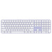 Apple Magic Keyboard with Numeric Keypad and Touch ID (Lightning) - Purple - Macfixit Australia