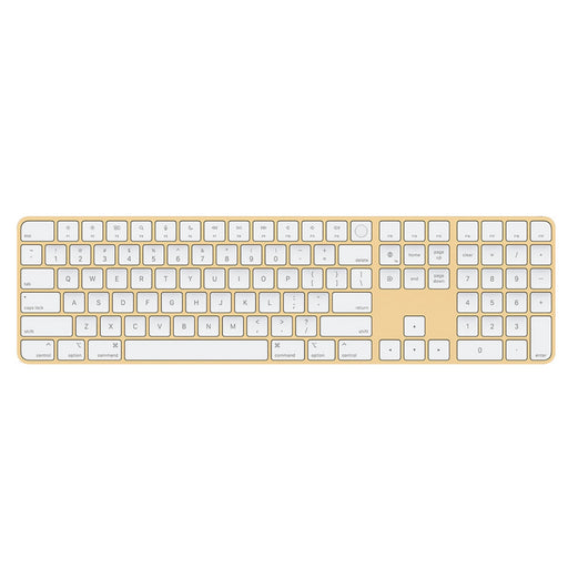 Apple Magic Keyboard with Numeric Keypad and Touch ID (Lightning) - Yellow - Macfixit Australia