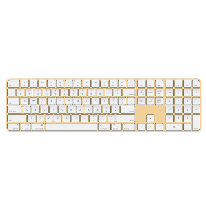 Apple Magic Keyboard with Numeric Keypad and Touch ID (Lightning) - Yellow - Macfixit Australia