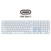 Apple Magic Keyboard with Numeric Keypad and Touch ID (USB - C) - Blue - Macfixit Australia