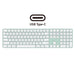 Apple Magic Keyboard with Numeric Keypad and Touch ID (USB - C) - Green - Macfixit Australia