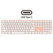 Apple Magic Keyboard with Numeric Keypad and Touch ID (USB - C) - Orange - Macfixit Australia