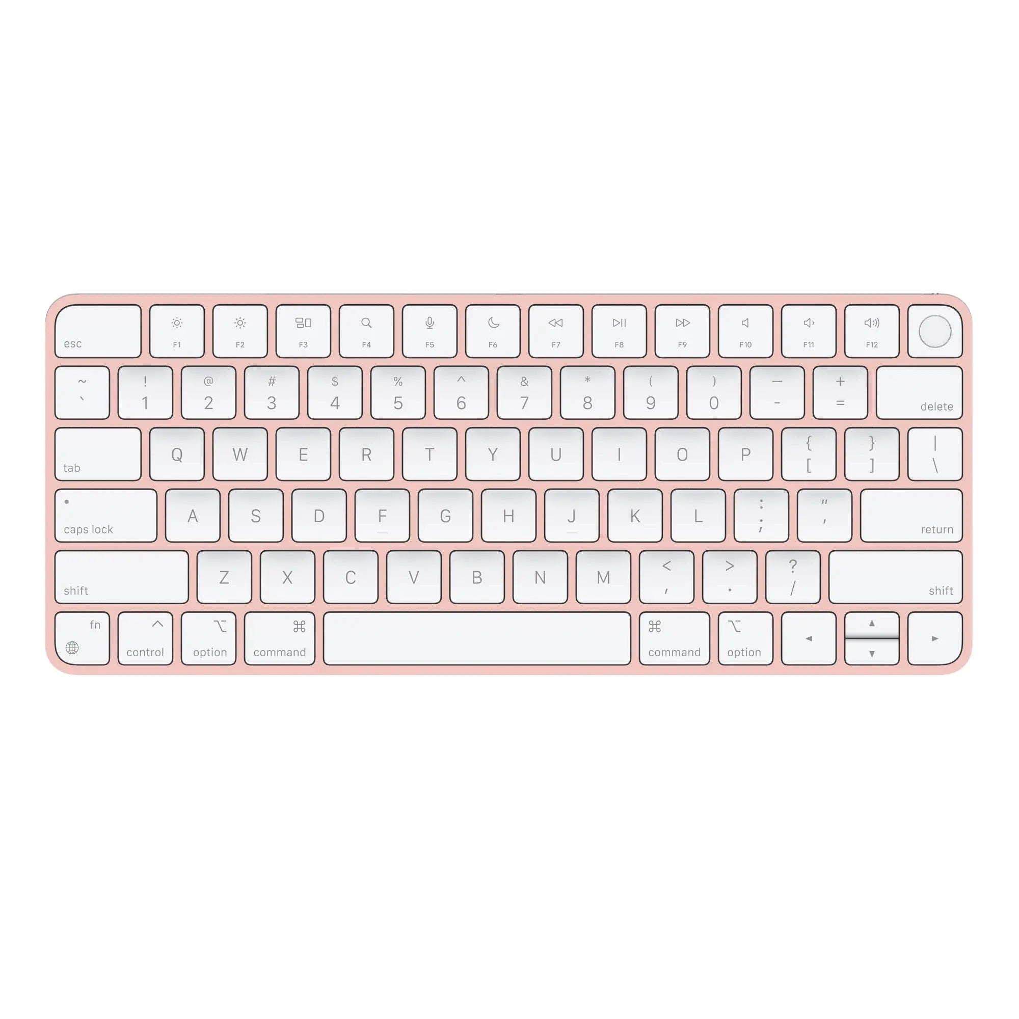 Apple  Magic Keyboard Touch ID搭載 ピンク Apple Magic Keyboard with Touch ID (Lightning) - Pink - Macfixit