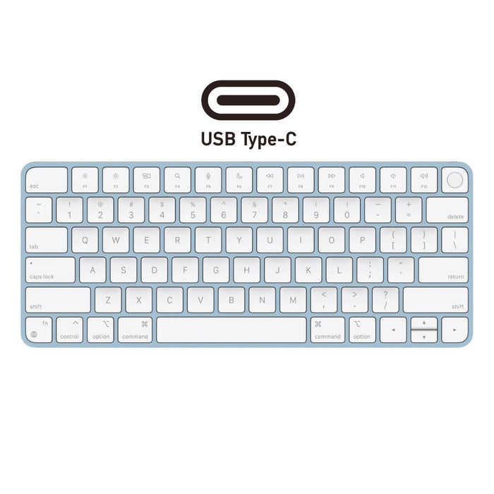Apple Magic Keyboard with Touch ID (USB - C) - Blue - Macfixit Australia