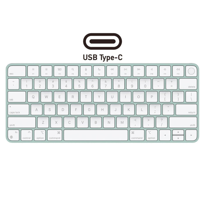 Apple Magic Keyboard with Touch ID (USB - C) - Green - Macfixit Australia