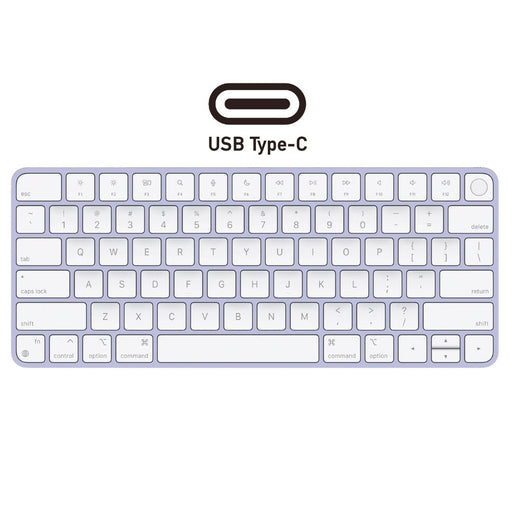 Apple Magic Keyboard with Touch ID (USB - C) - Purple - Macfixit Australia