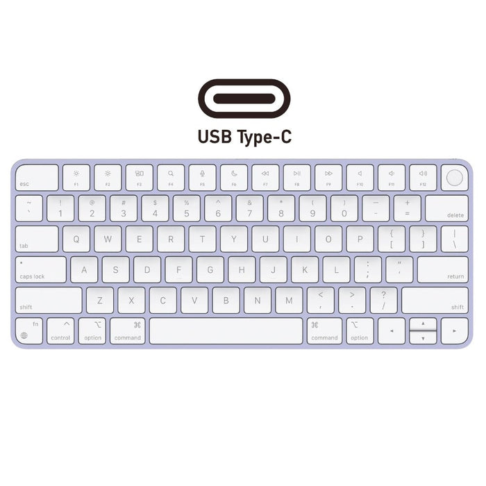 Apple Magic Keyboard with Touch ID (USB - C) - Purple - Macfixit Australia