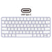 Apple Magic Keyboard with Touch ID (USB - C) - Purple - Macfixit Australia