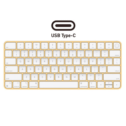 Apple Magic Keyboard with Touch ID (USB - C) - Yellow - Macfixit Australia