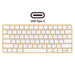 Apple Magic Keyboard with Touch ID (USB - C) - Yellow - Macfixit Australia