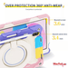 Armor Shockproof Handle Ring Rotation Case Cover for iPad 10th gen (2022) 10.9" iPad - Macfixit Australia