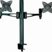 Astrotek Dual Monitor Arm Desk Mount Height Adjustable Stand for 2x LCD Display 23.8" 24" 27" 31.5" 32" 8kg 30° Tilt 180° Swivel 360° Pivot VESA - Macfixit Australia