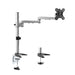 Astrotek Monitor Arm Desk Mount Height Adjustable Stand for Single LCD Display 23.8" 24" 27" 31.5" 32" 8kg 30° Tilt 180° Swivel 360° Pivot VESA - Macfixit Australia