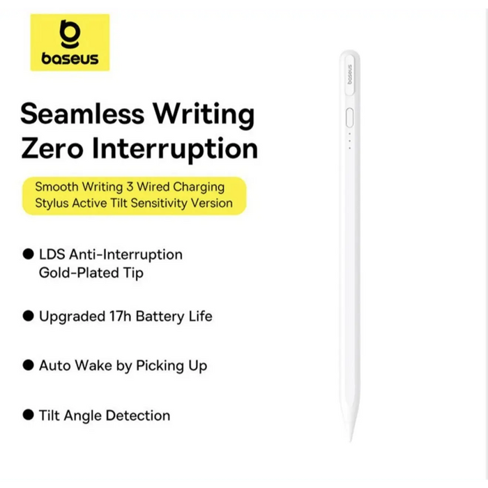 Baseus Smooth Writing 3 Wireless Charging Stylus for iPad Pro / mini / Air - Macfixit Australia
