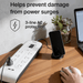 Belkin 8-Outlet Surge Protection Strip with 2 USB Ports - Macfixit Australia