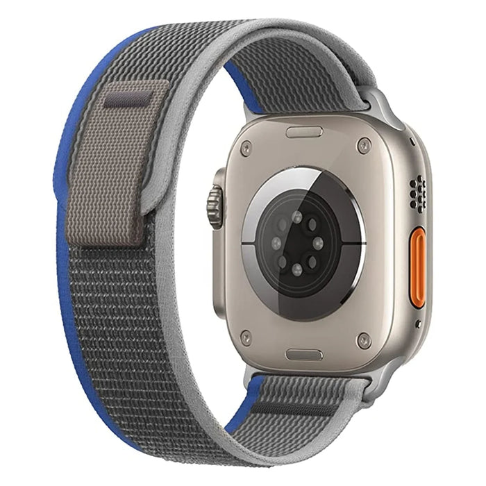 Trail Loop Nylon Band for Apple Watch - Blue Gray Macfixit Australia