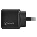 Bonelk 25W PD USB - C Wall Charger + Easy Grip Cable - Black - Macfixit Australia