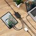 Bonelk Desktop Charger, 2 x USB - C / 2 x USB - A, 65W (Black) - Macfixit Australia