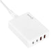 Bonelk Desktop Charger, 2 x USB - C / 2 x USB - A, 65W (White) - Macfixit Australia
