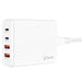 Bonelk Desktop Charger, 2 x USB - C / 2 x USB - A, 65W (White) - Macfixit Australia