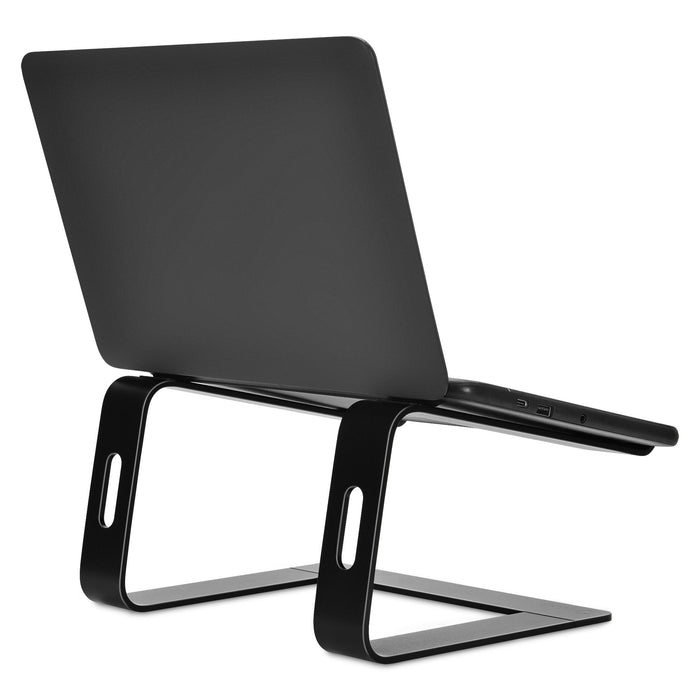 Bonelk Elevate Stance Aluminium Riser Laptop Stand (Black) - Macfixit Australia