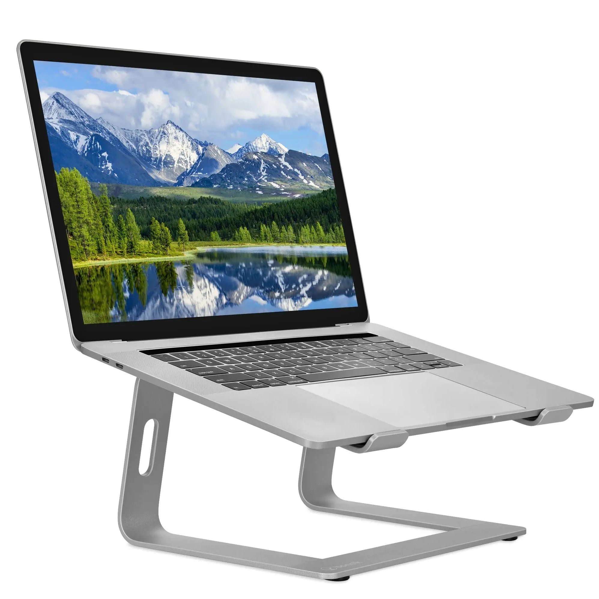 Bonelk Elevate Stance Aluminium Riser Laptop Stand (Silver) - Macfixit ...