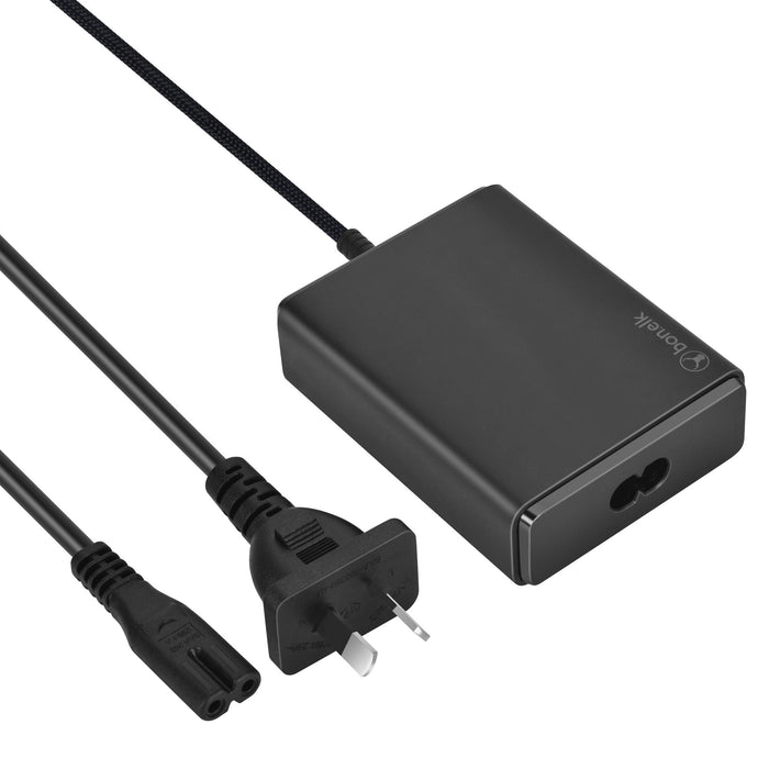 Bonelk GaN Desktop Charger, USB - C LL Cable, PD 3.0 100W - Black - Macfixit Australia