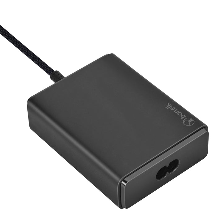 Bonelk GaN Desktop Charger, USB - C LL Cable, PD 3.0 100W - Black - Macfixit Australia