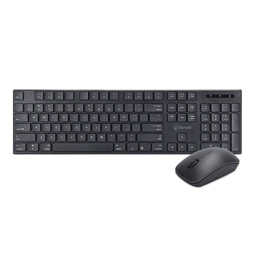 Bonelk KM - 314 Slim Wireless Keyboard and Mouse Combo (Black) - Macfixit Australia