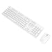 Bonelk KM - 314 Slim Wireless Keyboard and Mouse Combo (White) - Macfixit Australia